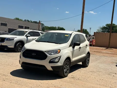 White 2021 Ford EcoSport S for sale in Carrollton, GA