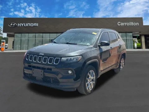 Black 2023 Jeep Compass Latitude Lux for sale in Carrollton, GA