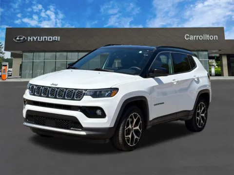 White 2025 Jeep Compass Limited for sale in Carrollton, GA