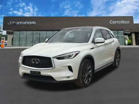 White 2021 INFINITI QX50 Autograph for sale in Carrollton, GA