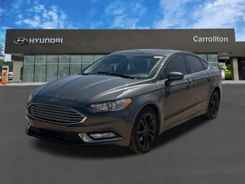 Gray 2018 Ford Fusion SE for sale in Carrollton, GA