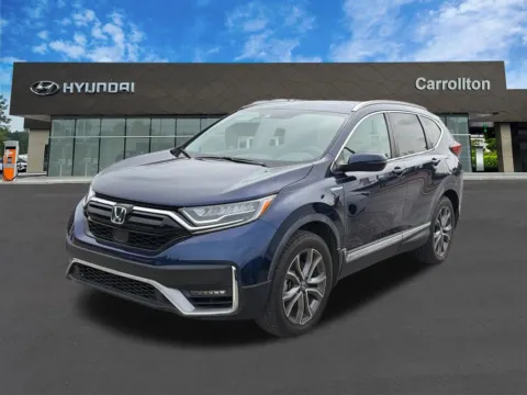 Black 2021 Honda CR-V Hybrid Touring for sale in Carrollton, GA