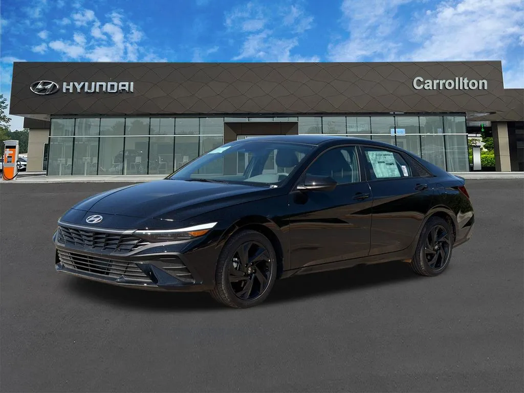 Black 2026 Hyundai Elantra SEL Sport for sale in Carrollton, GA