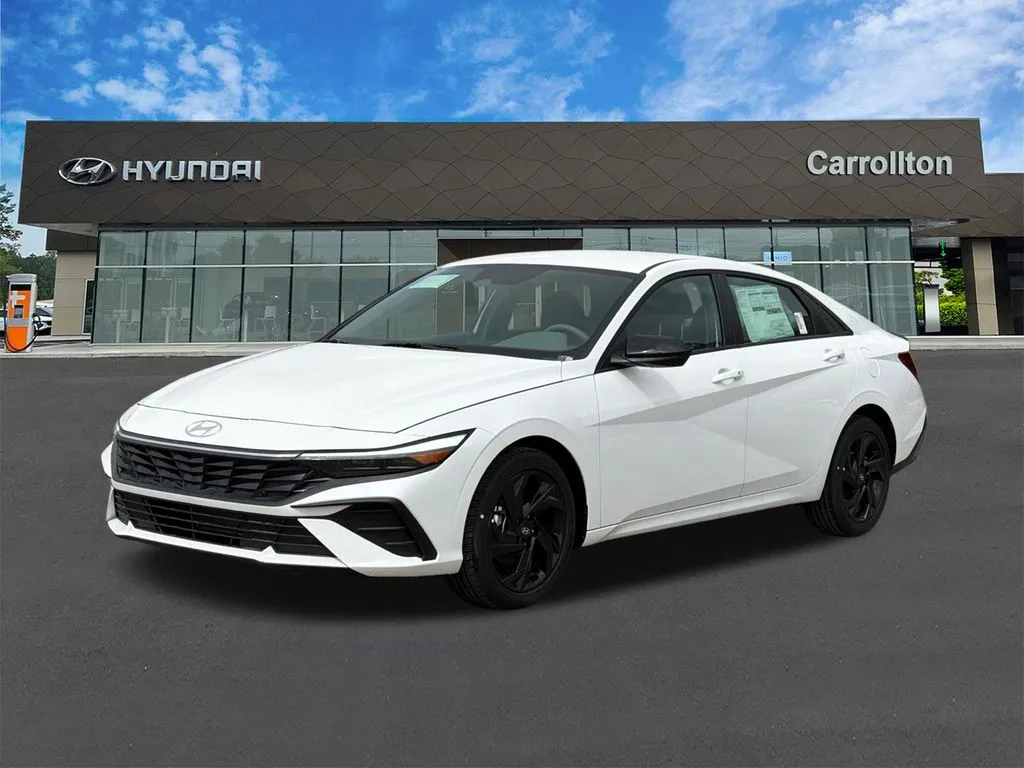 White 2026 Hyundai Elantra SEL Sport for sale in Carrollton, GA