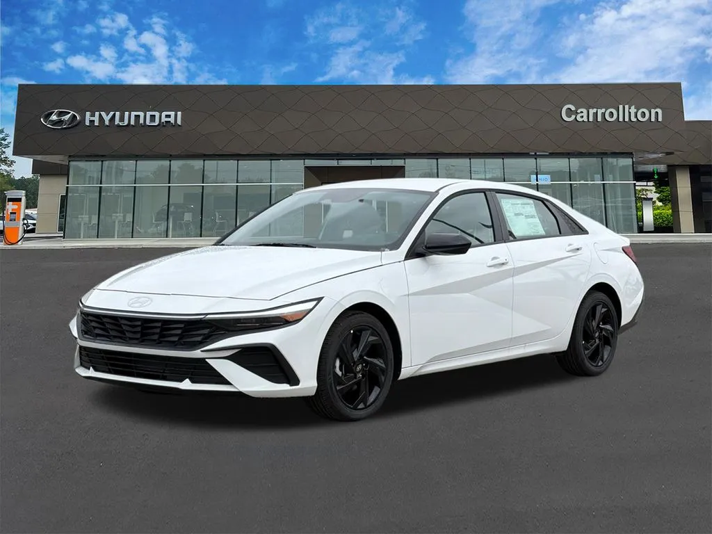White 2026 Hyundai Elantra SEL Sport for sale in Carrollton, GA