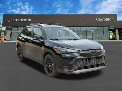 Another view of 2024 Toyota Corolla Cross Hybrid Nightshade for sale in Carrollton, GA at Carrollton Hyundai