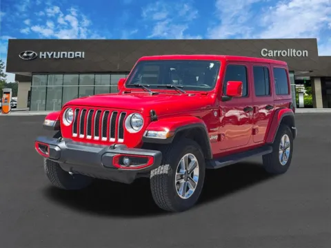 Red 2022 Jeep Wrangler Unlimited Sahara for sale in Carrollton, GA