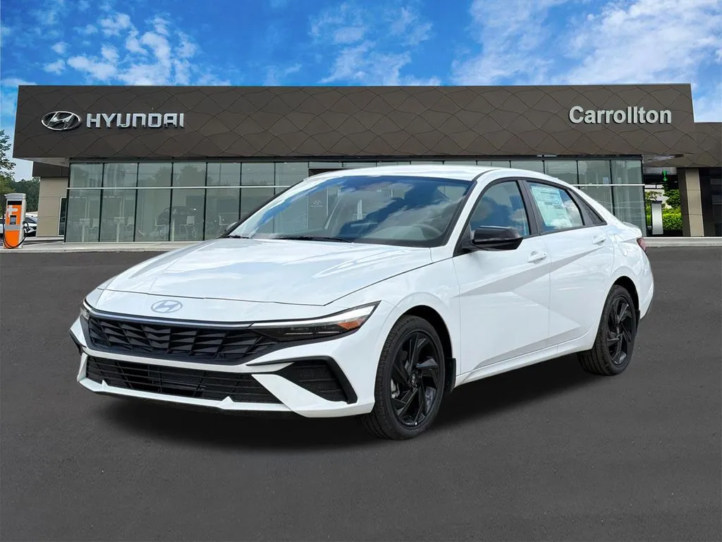 White 2026 Hyundai Elantra SEL Sport for sale in Carrollton, GA