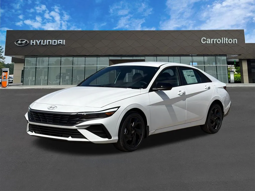 White 2026 Hyundai Elantra SEL Sport for sale in Carrollton, GA