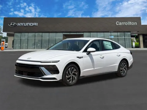 White 2026 Hyundai Sonata Hybrid Blue for sale in Carrollton, GA