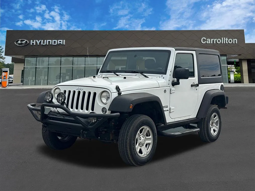 White 2014 Jeep Wrangler Sport for sale in Carrollton, GA
