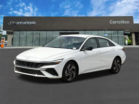 White 2025 Hyundai Elantra SEL Sport for sale in Carrollton, GA