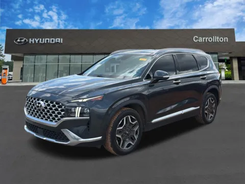 Gray 2021 Hyundai Santa Fe Limited for sale in Carrollton, GA