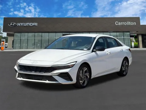 White 2025 Hyundai Elantra SEL Sport for sale in Carrollton, GA