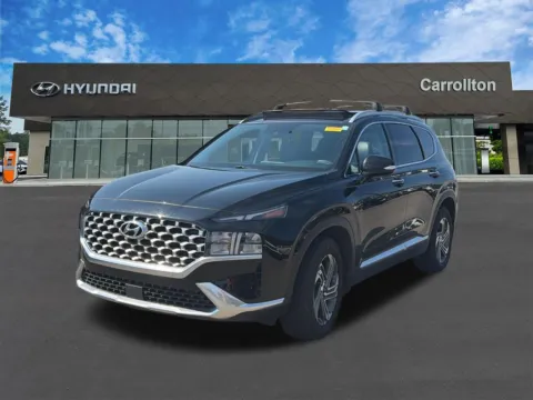 Black 2021 Hyundai Santa Fe SEL for sale in Carrollton, GA