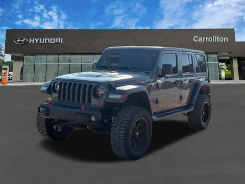 Gray 2019 Jeep Wrangler Unlimited Rubicon for sale in Carrollton, GA