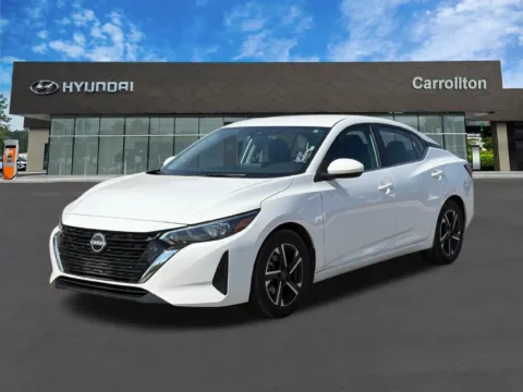 White 2024 Nissan Sentra SV for sale in Carrollton, GA