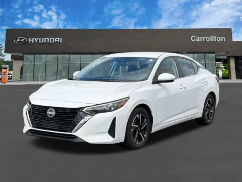 White 2024 Nissan Sentra SV for sale in Carrollton, GA