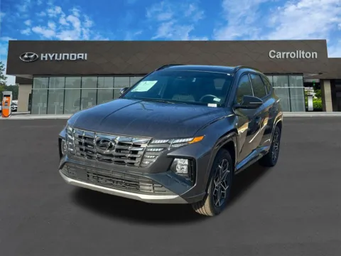 Gray 2024 Hyundai Tucson Hybrid N Line for sale in Carrollton, GA