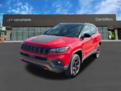 Red 2024 Jeep Compass Trailhawk for sale in Carrollton, GA