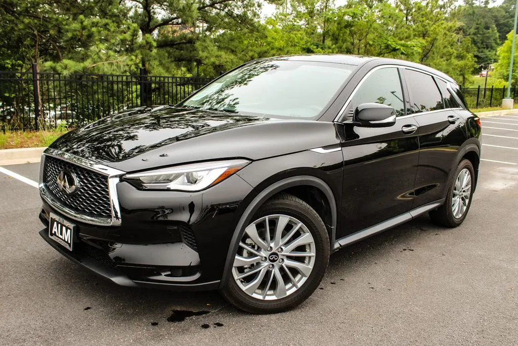 Black 2023 INFINITI QX50 PURE for sale in Carrollton, GA