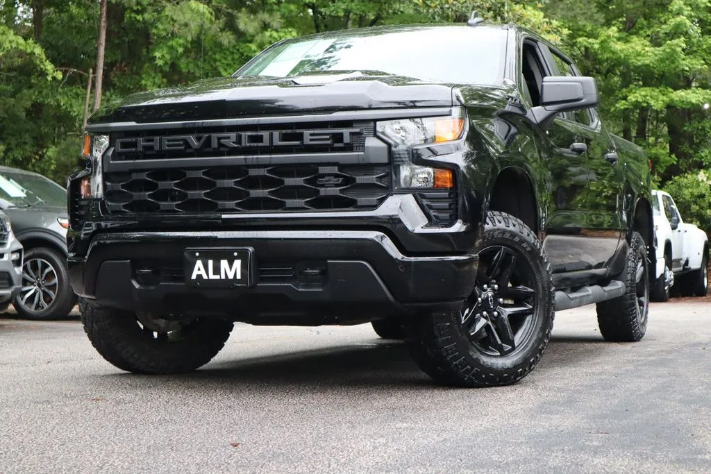 Black 2023 Chevrolet Silverado 1500 Custom Trail Boss for sale in Carrollton, GA