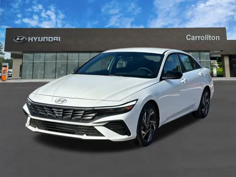 White 2025 Hyundai Elantra SEL Sport for sale in Carrollton, GA