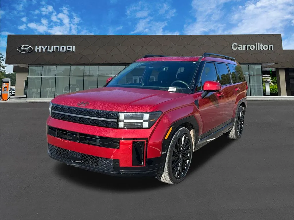 Red 2025 Hyundai Santa Fe Calligraphy for sale in Carrollton, GA