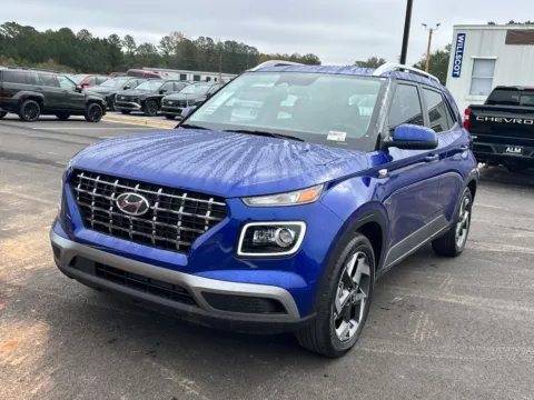 Blue 2025 Hyundai Venue Limited for sale in Carrollton, GA