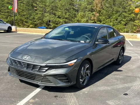 Gray 2025 Hyundai Elantra Hybrid SEL Sport for sale in Carrollton, GA