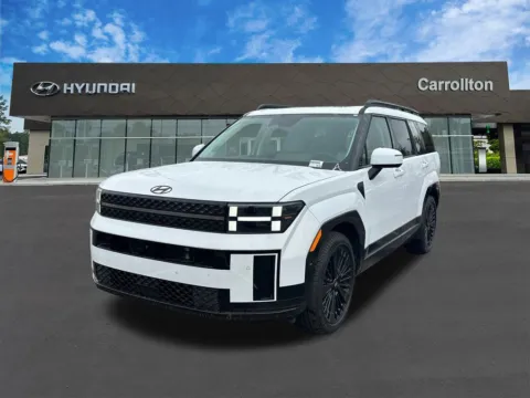 White 2025 Hyundai Santa Fe Hybrid Calligraphy for sale in Carrollton, GA