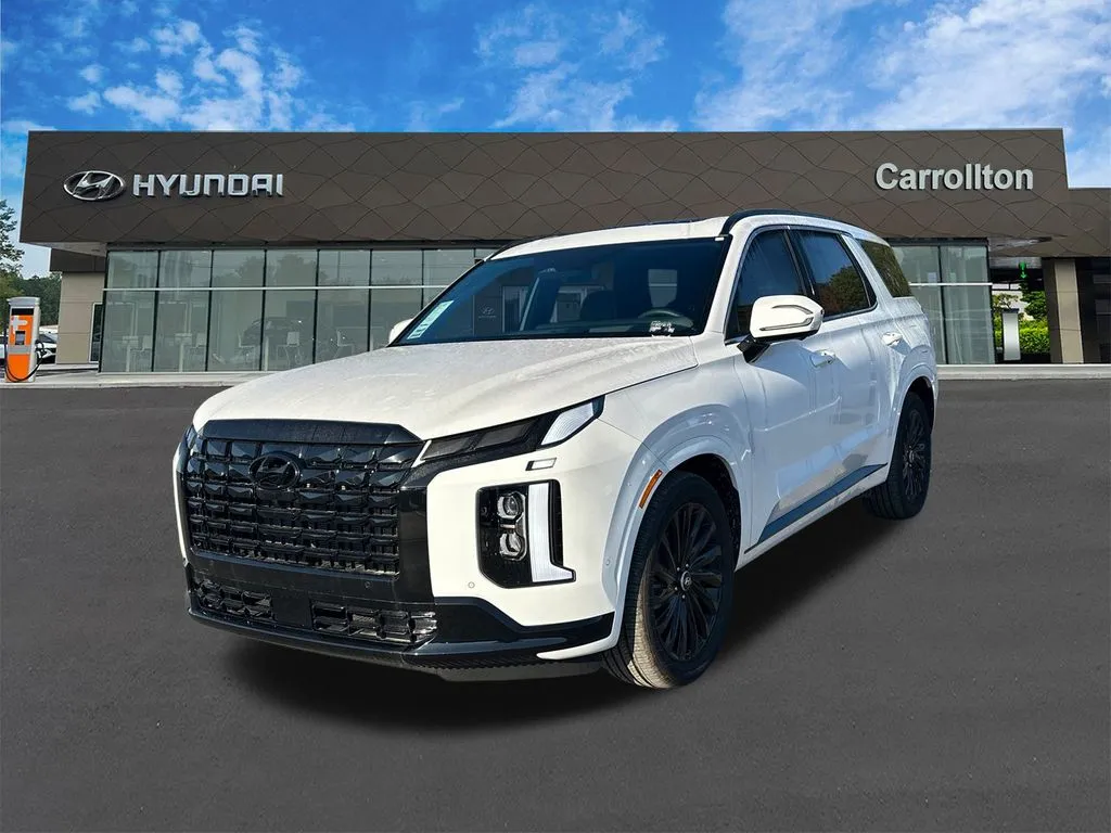 White 2025 Hyundai Palisade Calligraphy Night Edition for sale in Carrollton, GA