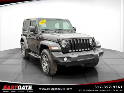 Black 2023 Jeep Wrangler Sport S for sale in Indianapolis, IN