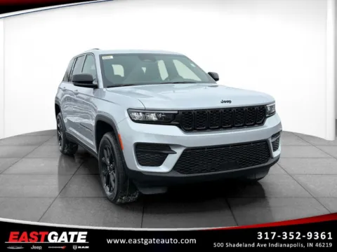 Silver 2025 Jeep Grand Cherokee Altitude X for sale in Indianapolis, IN