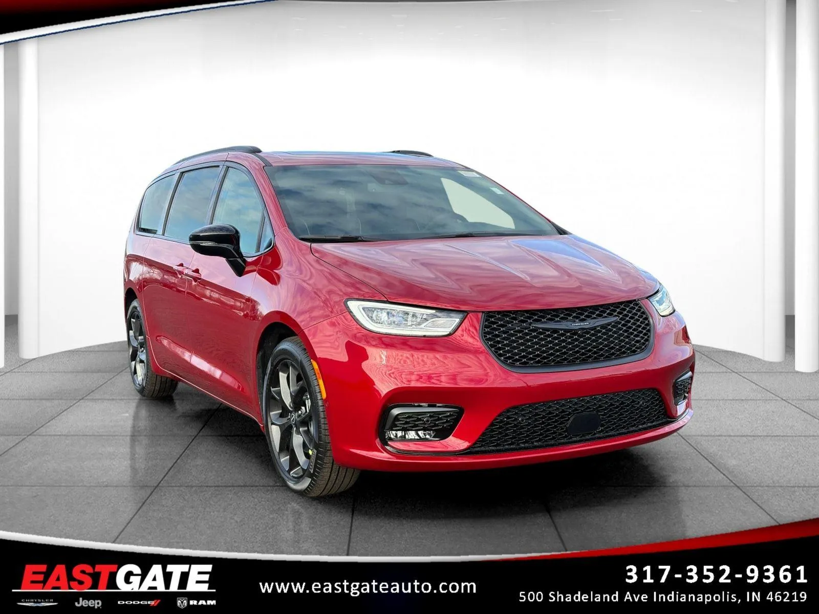 Red 2026 Chrysler Pacifica Limited for sale in Indianapolis, IN