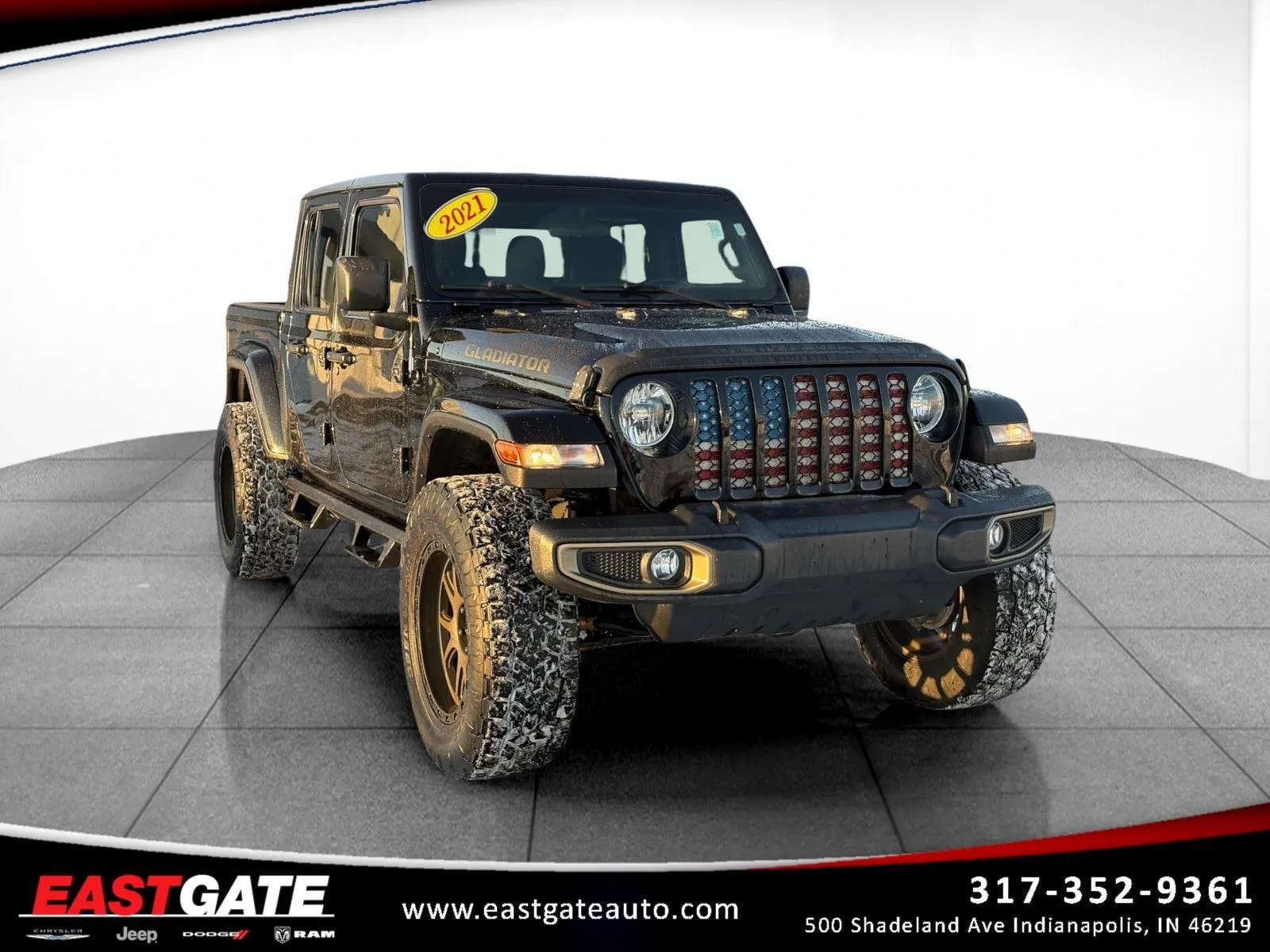 Black 2021 Jeep Gladiator Sport S for sale in Indianapolis, IN