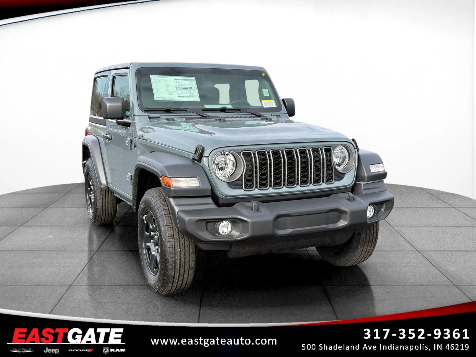 Blue 2026 Jeep Wrangler Sport for sale in Indianapolis, IN