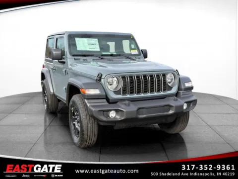 Gray 2026 Jeep Wrangler Sport for sale in Indianapolis, IN