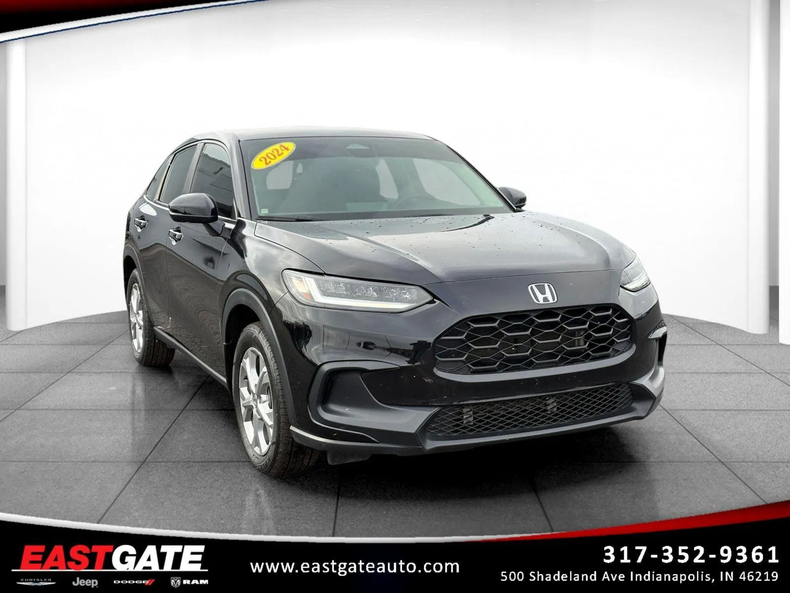 Black 2024 Honda HR-V LX for sale in Indianapolis, IN