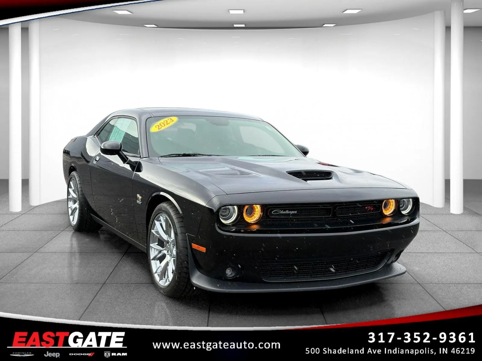 Black 2023 Dodge Challenger R/T Scat Pack for sale in Indianapolis, IN