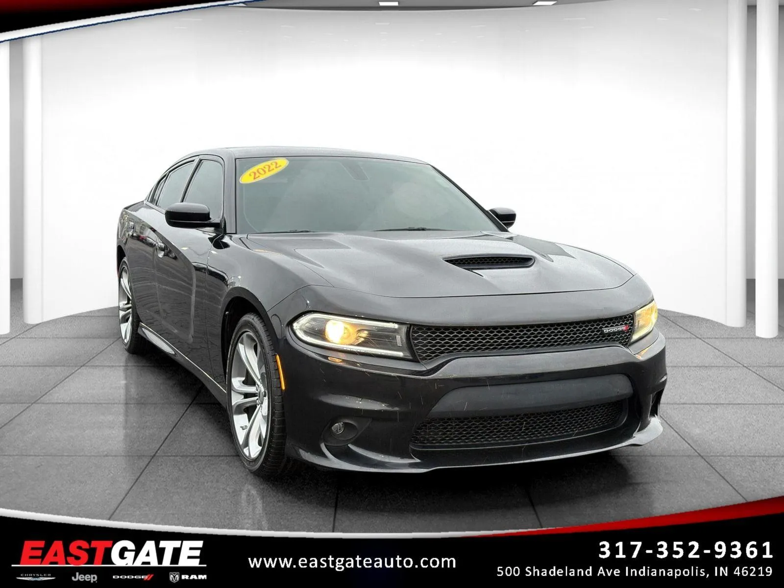 Black 2022 Dodge Charger R/T for sale in Indianapolis, IN