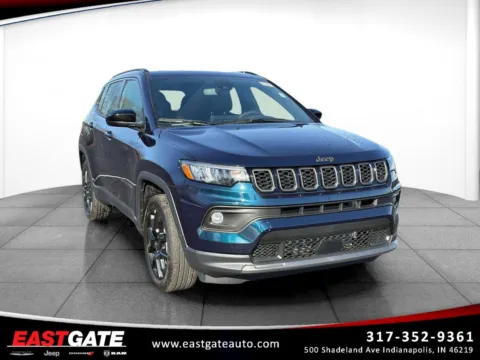 Blue 2026 Jeep Compass Latitude Altitude for sale in Indianapolis, IN