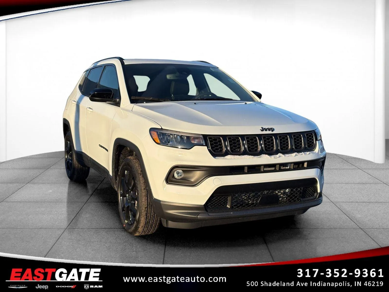 White 2026 Jeep Compass Latitude Altitude for sale in Indianapolis, IN