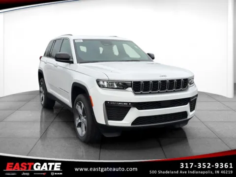 White 2026 Jeep Grand Cherokee Limited for sale in Indianapolis, IN