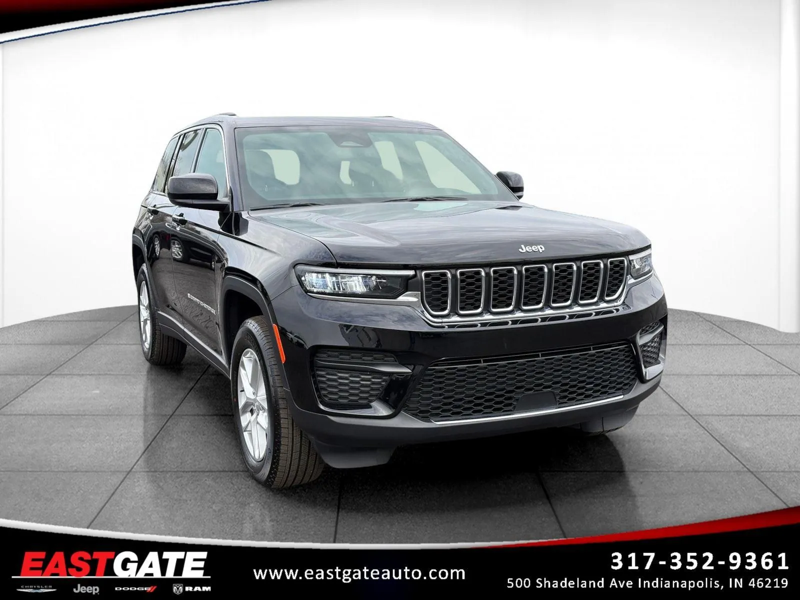 Black 2024 Jeep Grand Cherokee Laredo X for sale in Indianapolis, IN
