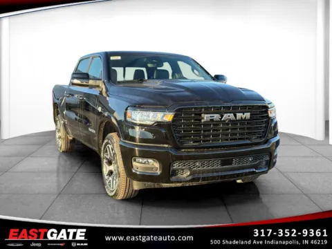 Black 2026 Ram 1500 Laramie for sale in Indianapolis, IN