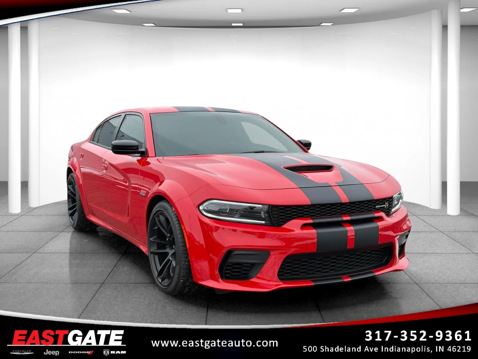Red 2023 Dodge Charger Scat Pack Widebody for sale in Indianapolis, IN