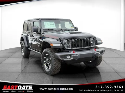 Black 2026 Jeep Wrangler Rubicon for sale in Indianapolis, IN