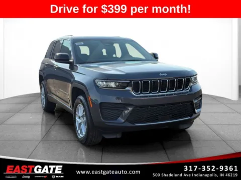Gray 2026 Jeep Grand Cherokee Laredo for sale in Indianapolis, IN