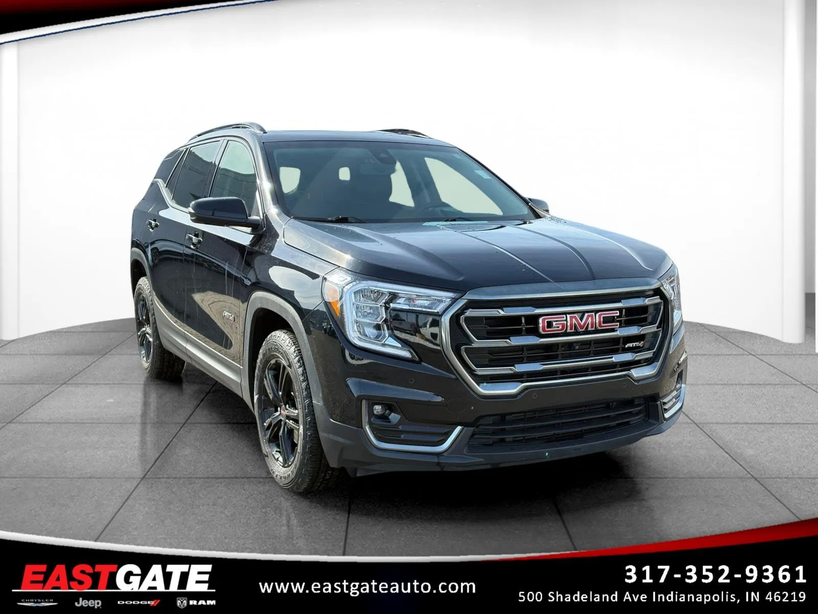 Black 2023 GMC Terrain AT4 for sale in Indianapolis, IN